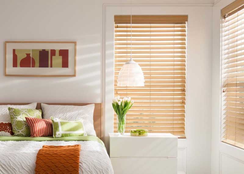 Faux wood blinds at Blinds By Design in Scottsdale AZ and Boerne TX