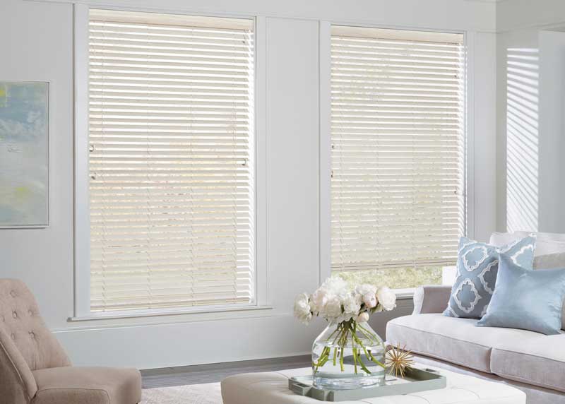 Horizontal blinds at Blinds By Design in Scottsdale AZ and Boerne TX