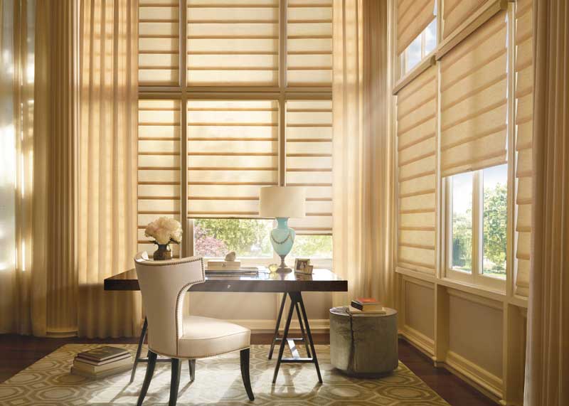 S-Curve blinds at Blinds By Design in Scottsdale AZ and Boerne TX