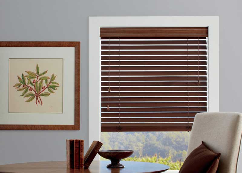 Wood blinds at Blinds By Design in Scottsdale AZ and Boerne TX