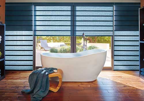 Roman Shades - Blinds by Design serving the Texas and Arizona area